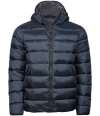 T9646 9646 Tee Jays Lite Hooded Jacket Navy colour image